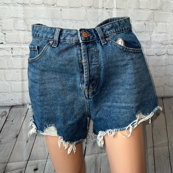 wild fable Pants - wild fable dark blue jean shorts size 4